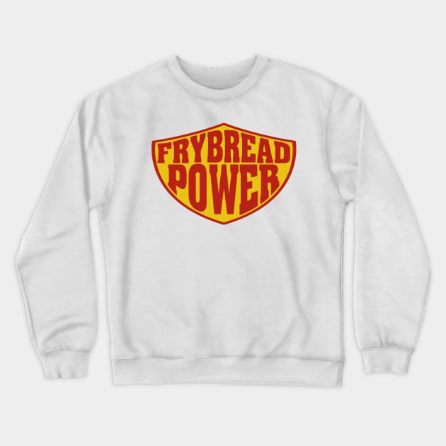 frybread power Crewneck Sweatshirt by rusdistore